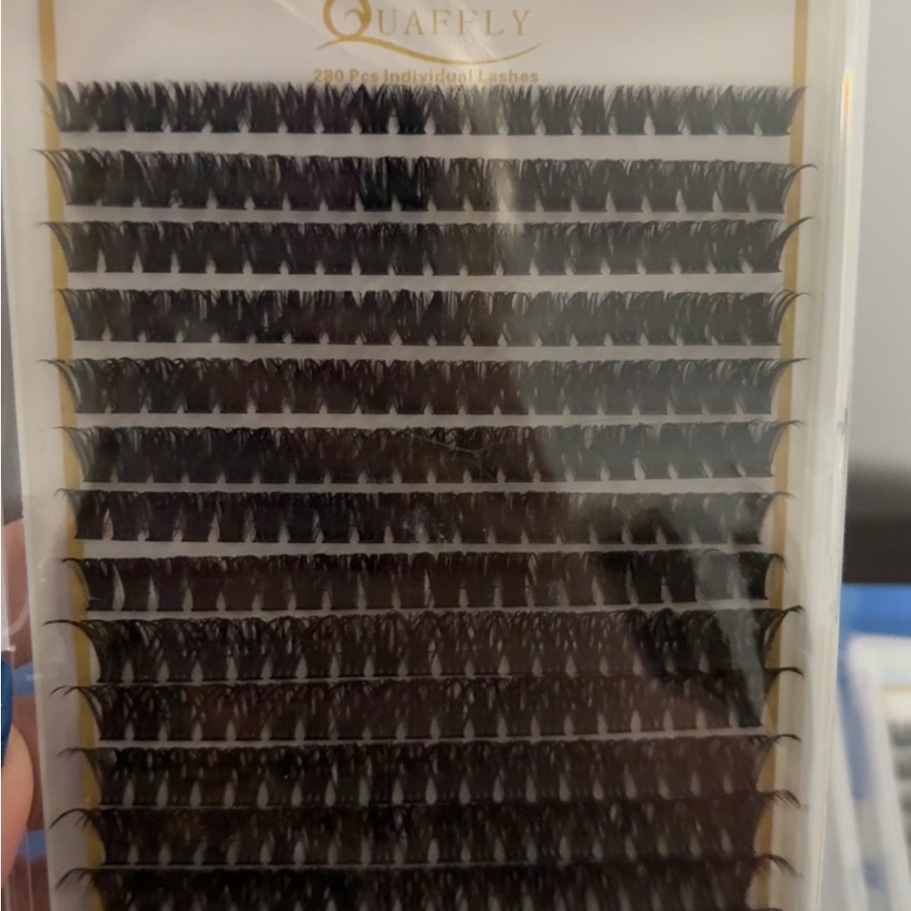 QUAFFLY Black Individual Lashes